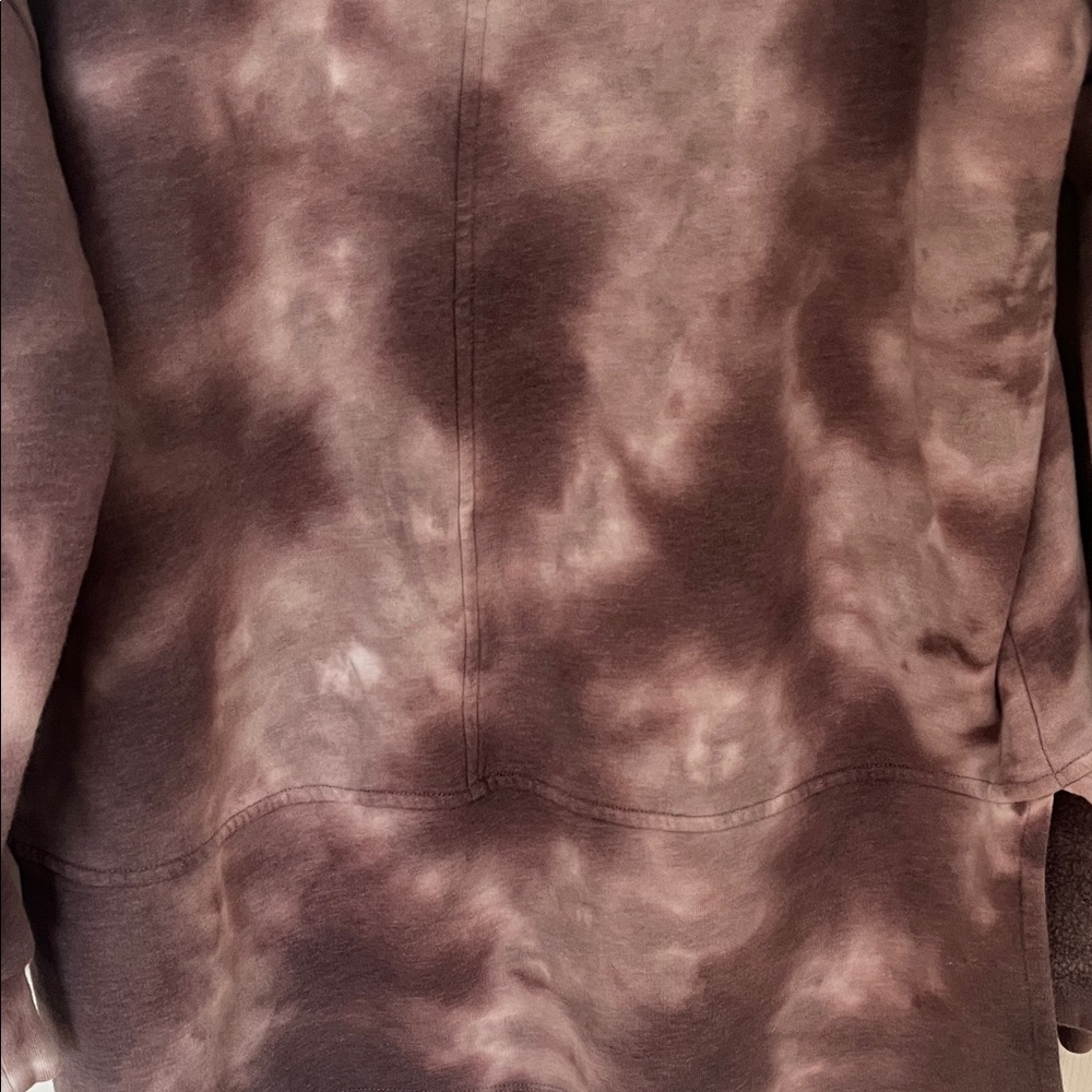 Universal Thread Mauve Tie-Dye Pullover Sweatshirt - Picture 7 of 7